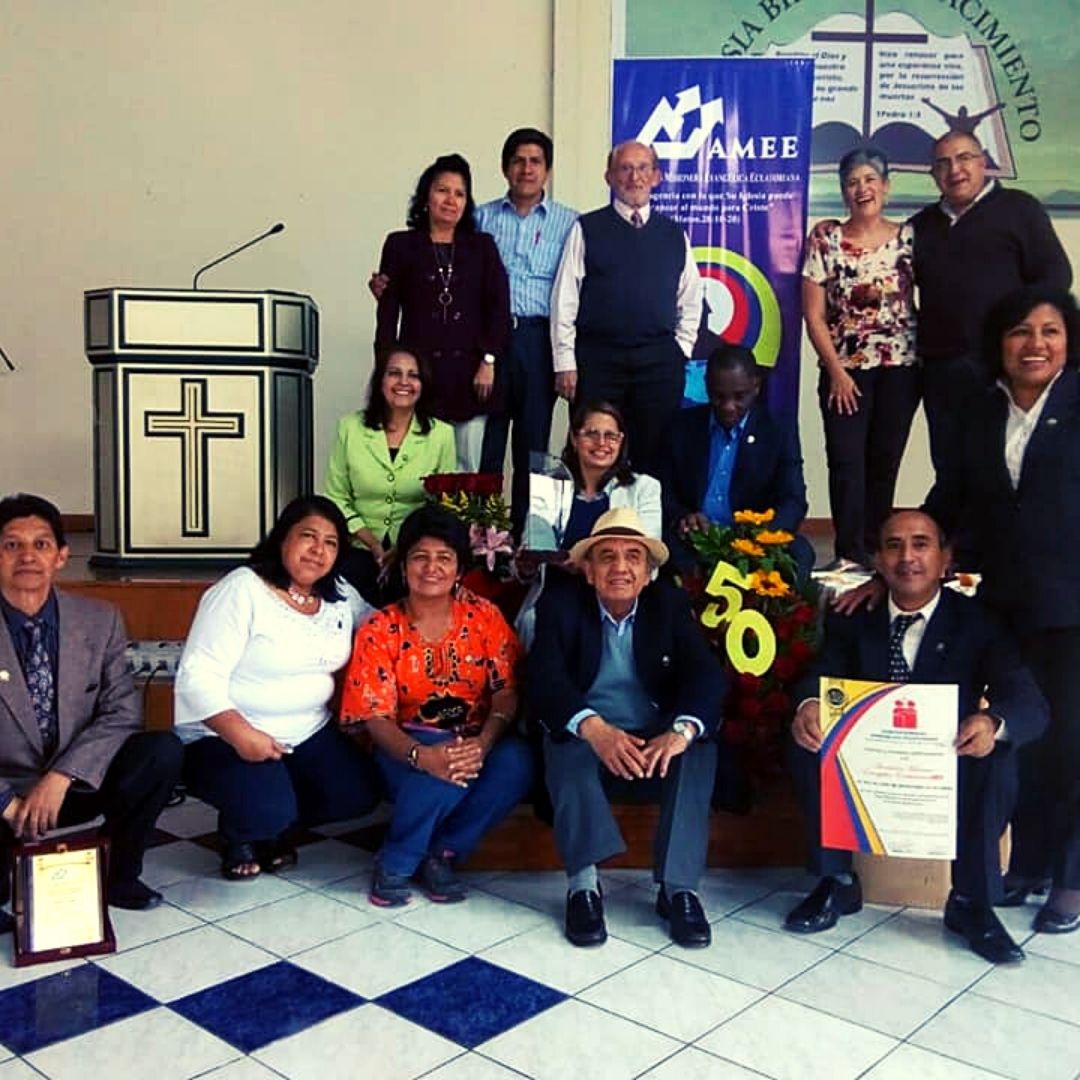 Misioneros con AMEE. Ecuador 