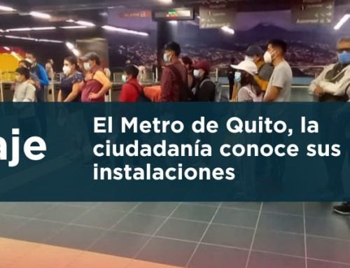 De a poco la ciudadanía se familiariza con el Metro de Quito